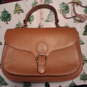 Bally Handbag in Tan Saddle Color